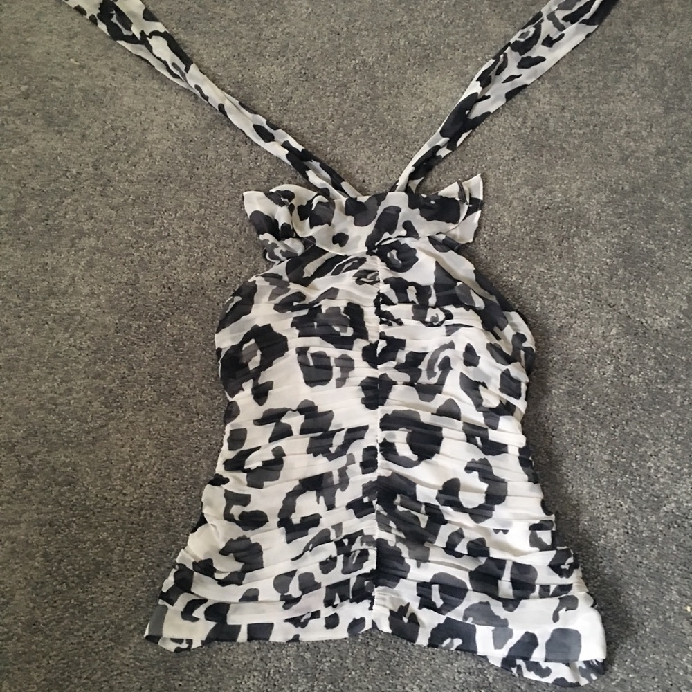 Tie next halter top
